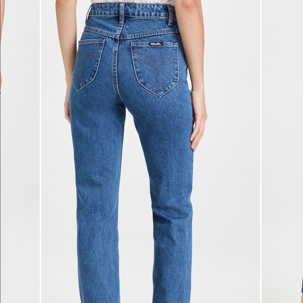 Rolla’s Original High Rise Straight Jean